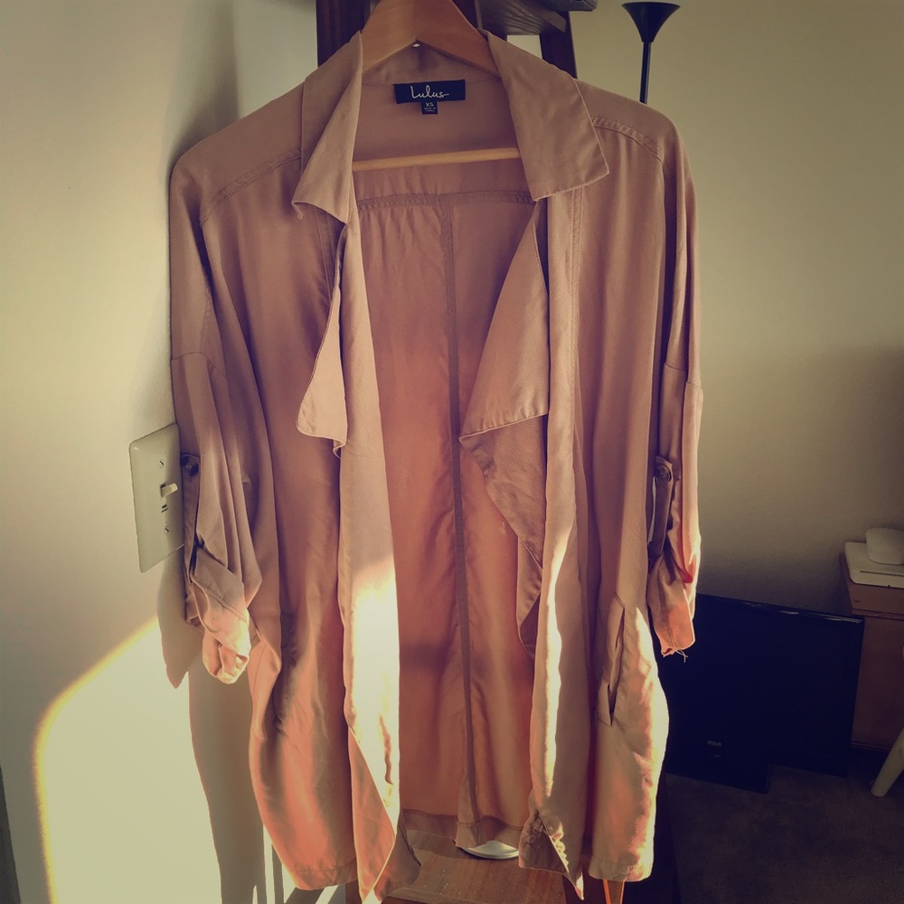 Flowy blush cover up